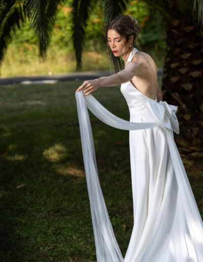 CAIDAS TUL VESTIDO DE NOVIA
