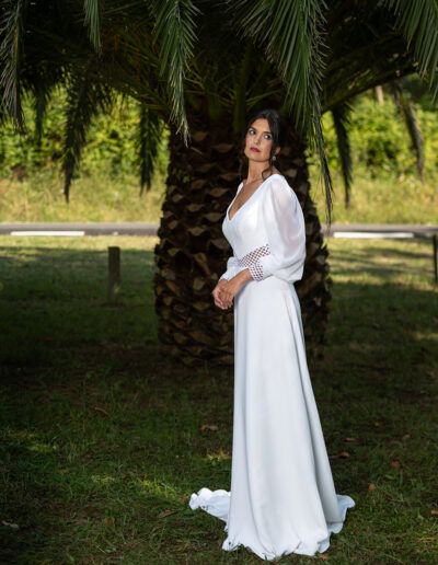 VESTIDO DE NOVIA MODELO FRESNO MARIA BARCIA FERROL