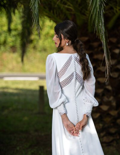 ESPALDA DE VESTIDO DE NOVIA