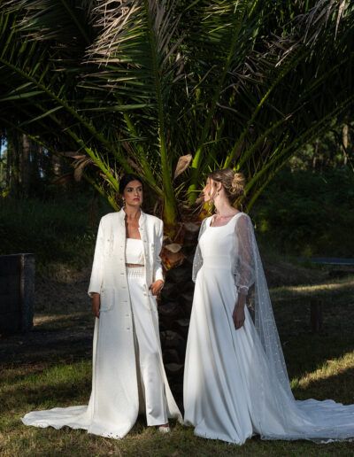 pareja de novias galicia en María Barcia