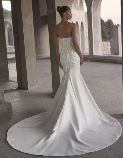 corsé en el vestido de novia vestido ajustable