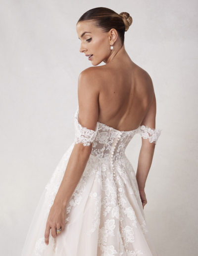 espalda desnuda en vestido de novia ferrol