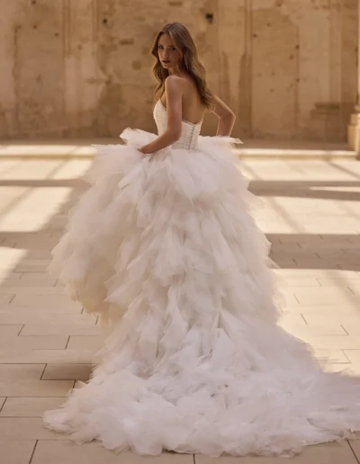 vestido de novia princesa vestido de novia de volumen