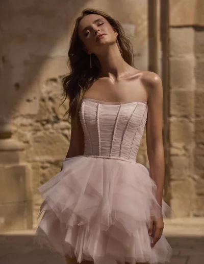 wow novia de corto