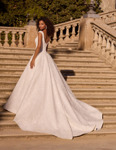 vestido de novia estilo princesa