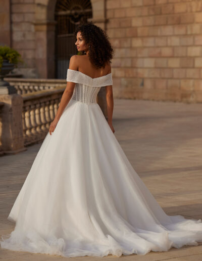 vestido de novia estilo princesa