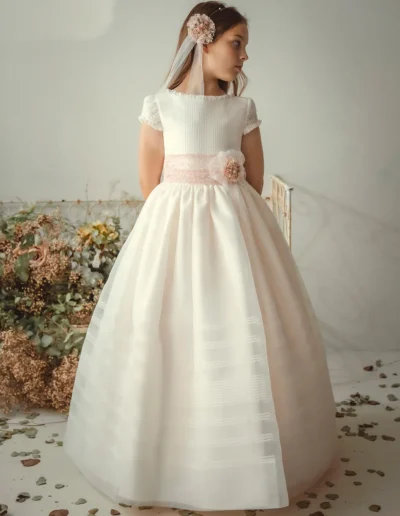 traje comunión niña