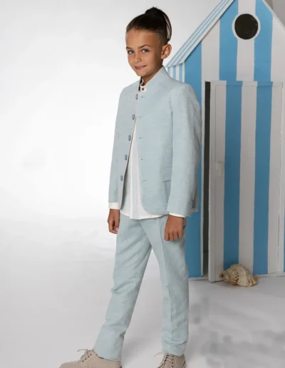 conjunto comunión niño estilo actual