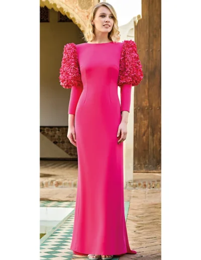 vestido de fiesta único y elegante