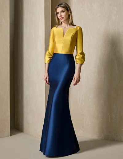 vestido de madrina color