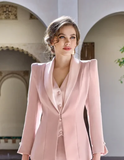 preciosa chaqueta y camisa